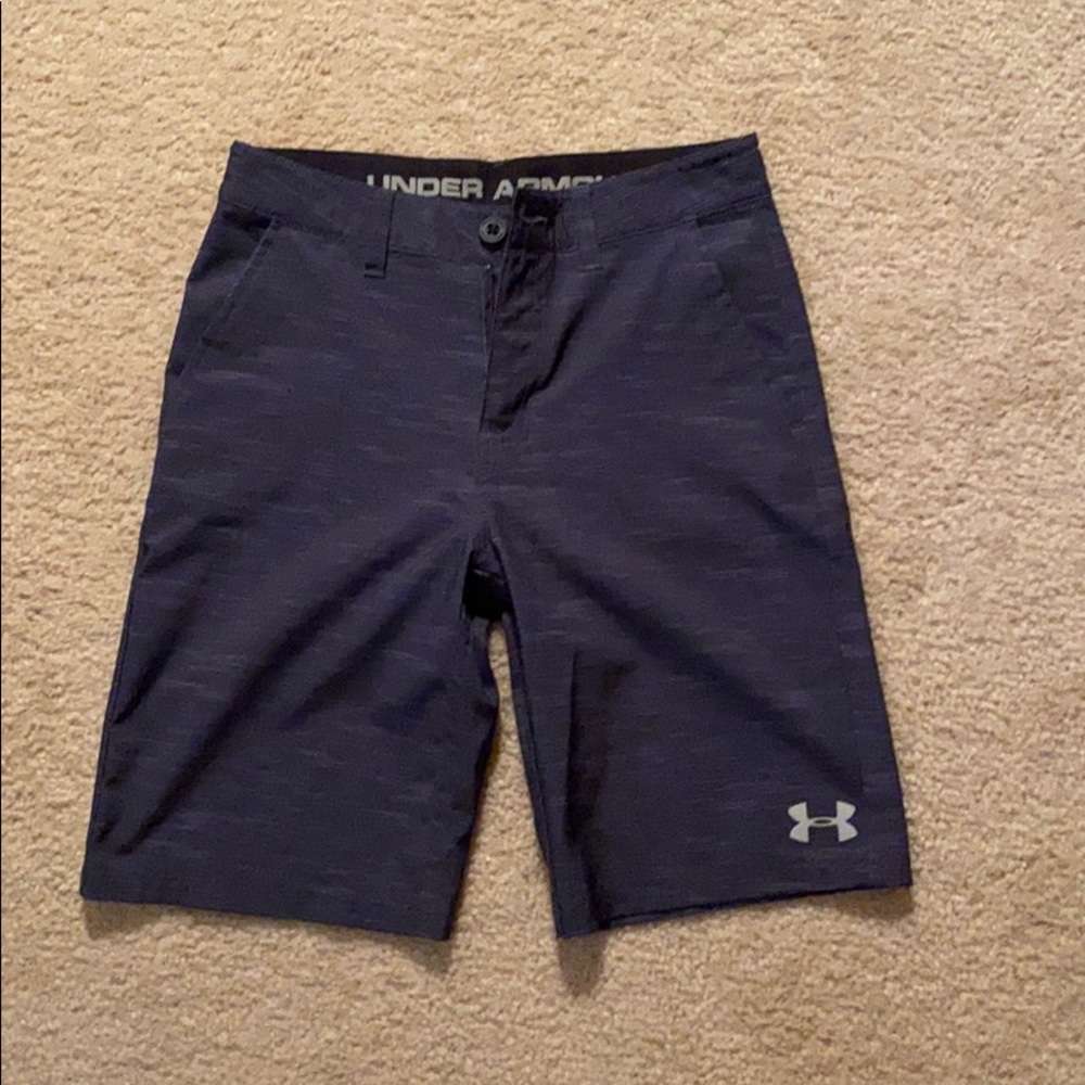 Boys gold shorts/ dress shorts